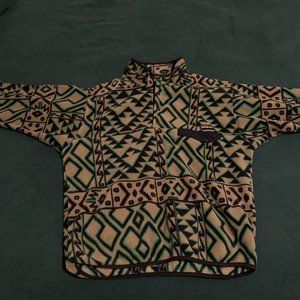 Patagonia Synchilla Fleece with Navajo print